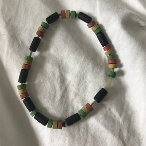 Rastafarian colored bracelet